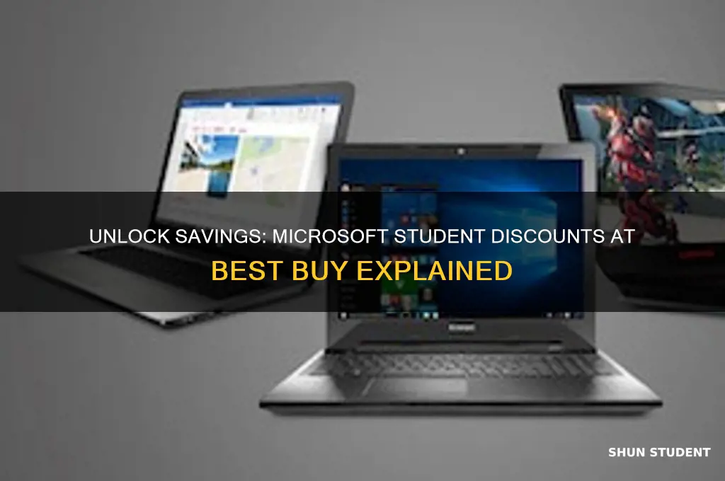 can you get a microsoft student discount at bestbuy