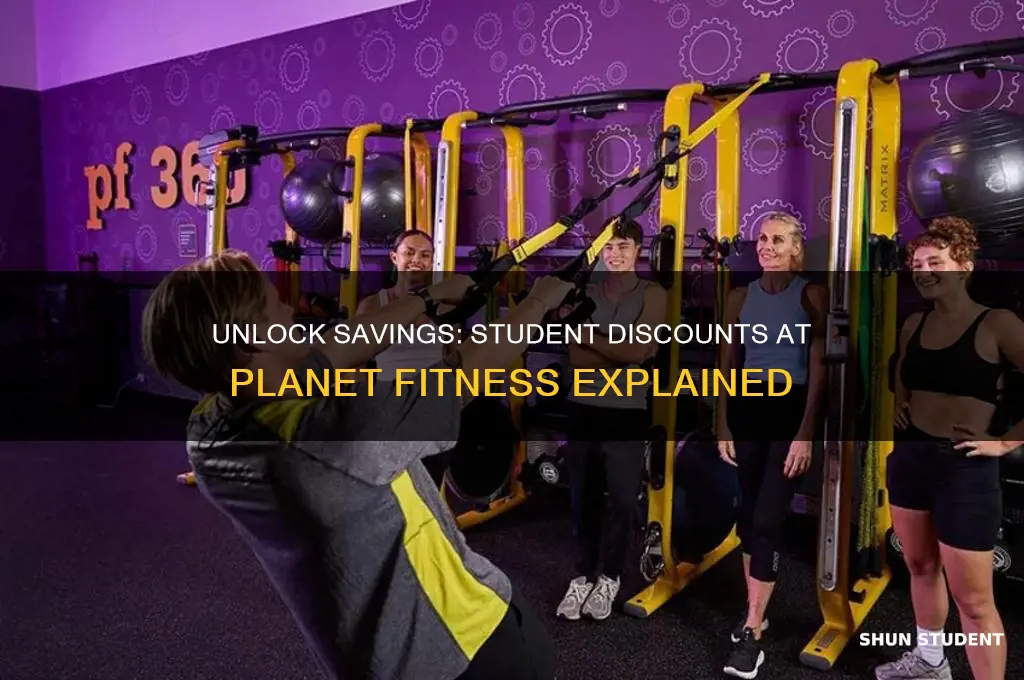 can you get a student discount at planet fitness