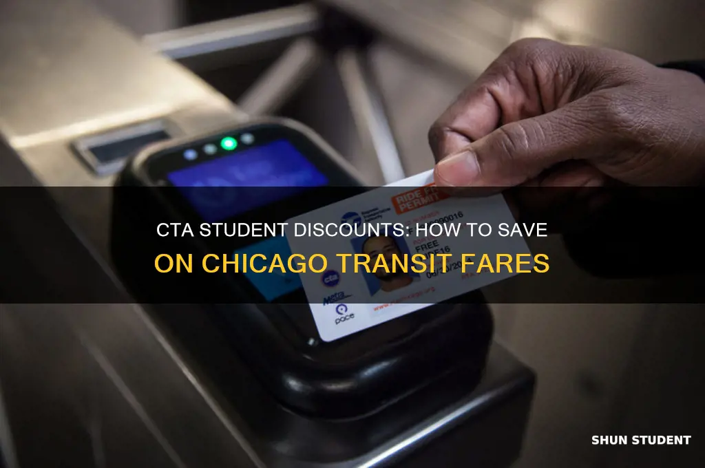can you get a student discount on cta