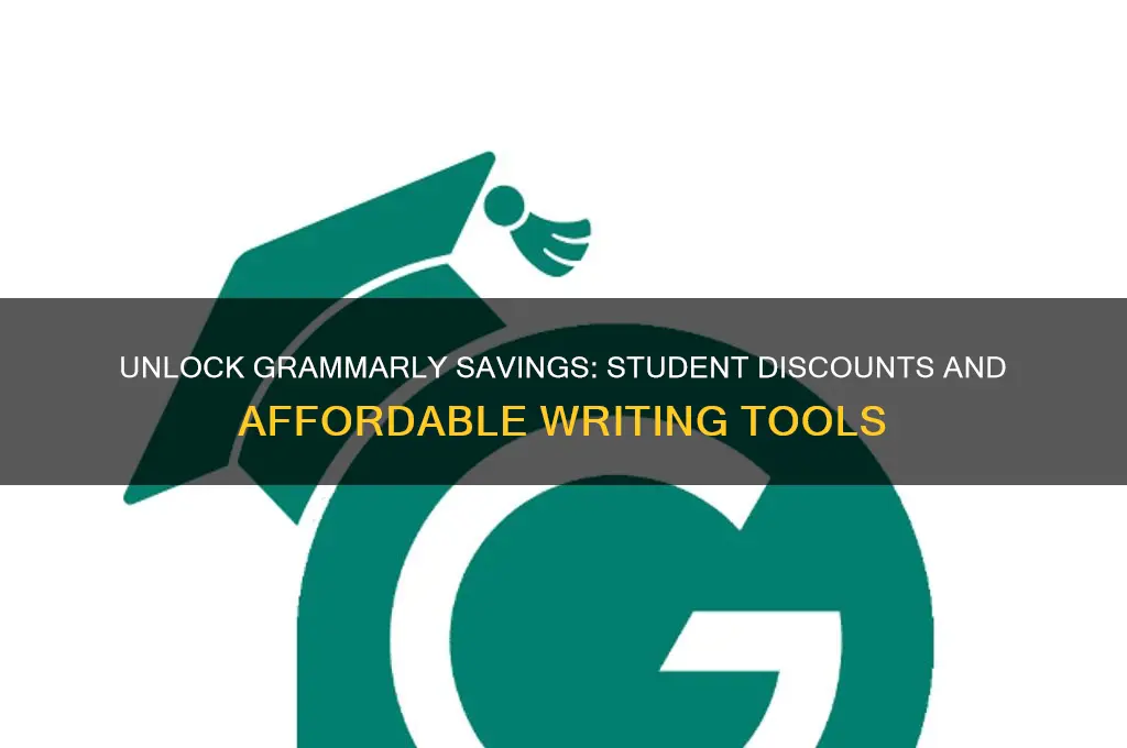 can you get a student discount on grammarly