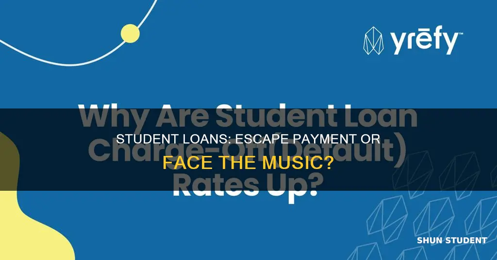 can you get away with not paying student loan