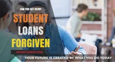 Can DeVry Student Loans Be Forgiven? Exploring Your Options