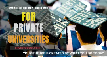 Student Loans: Federal Aid for Private University Education