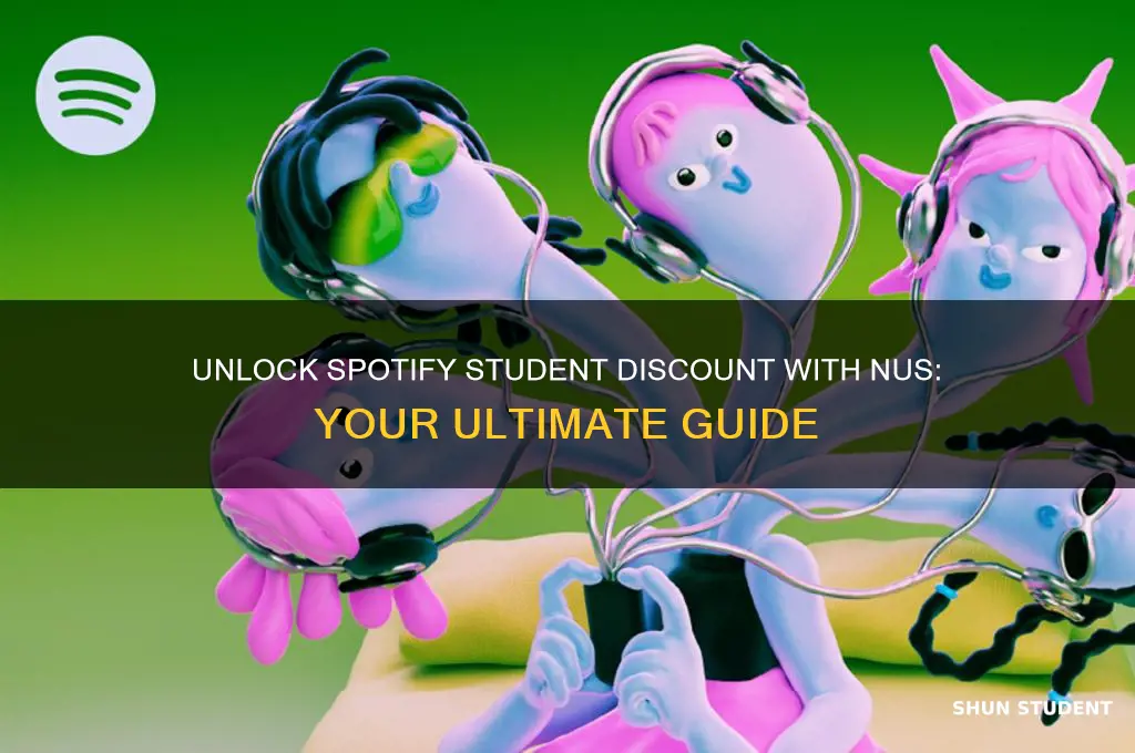 can you get spotify student discount with nus