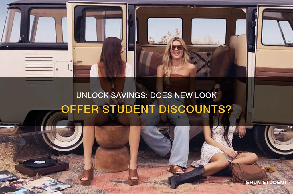 can you get student discount at new look