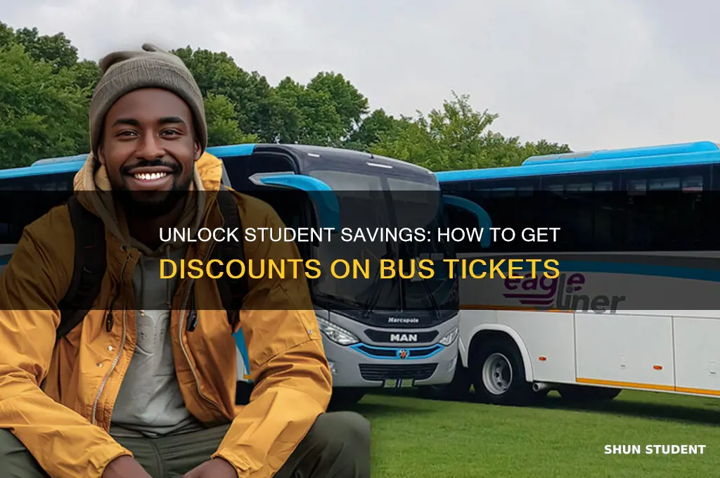 can you get student discount on bus tickets