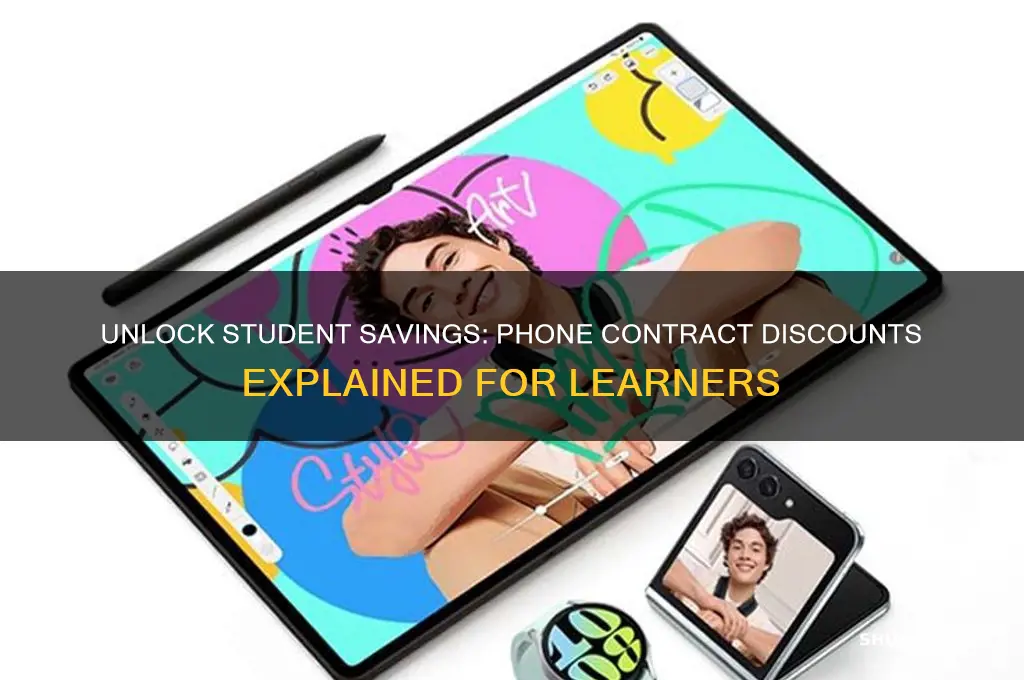 can you get student discount on phone contracts