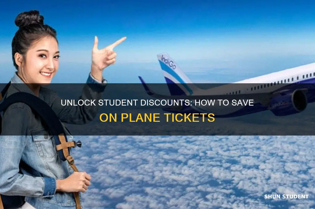 can you get student discount on plane tickets