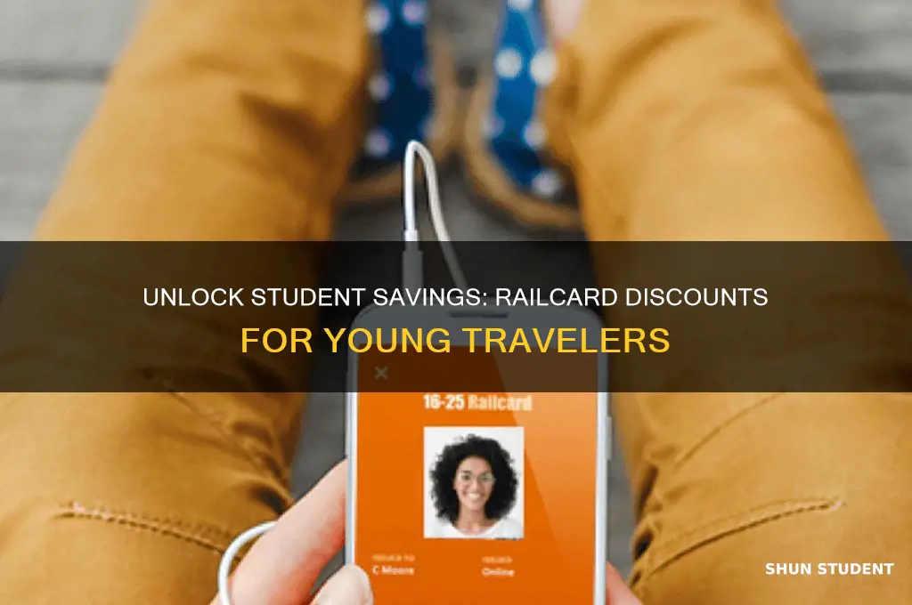 can you get student discount on railcard