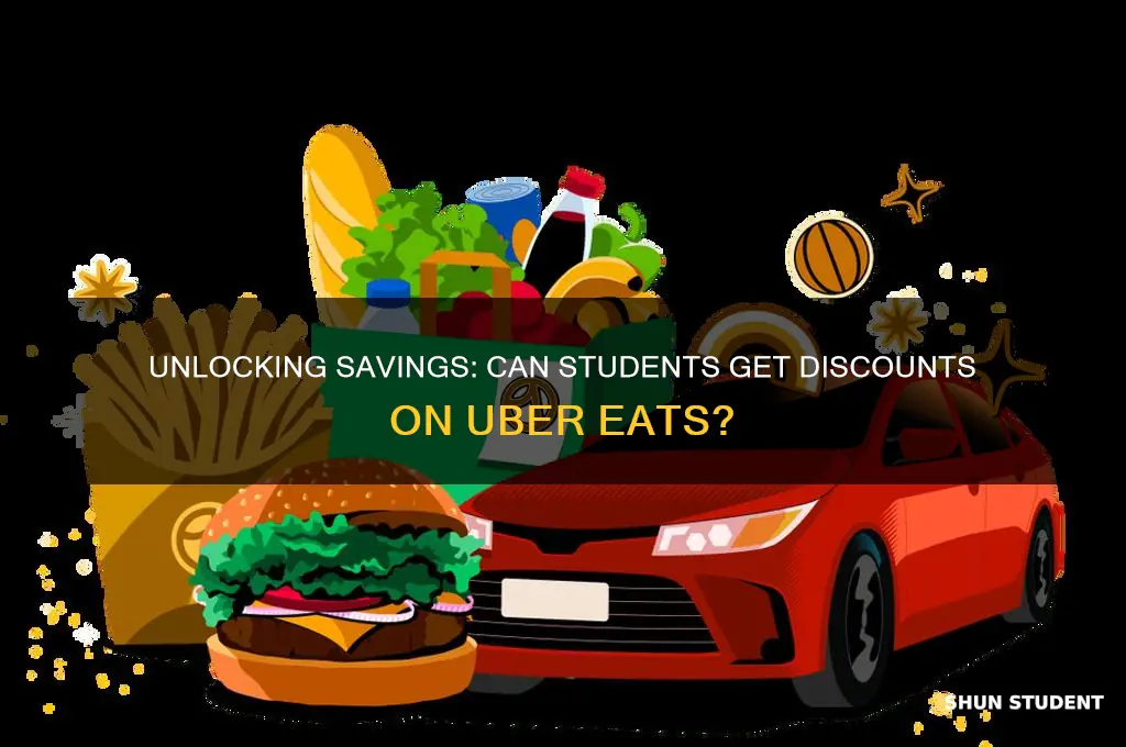 can you get student discount on uber eats