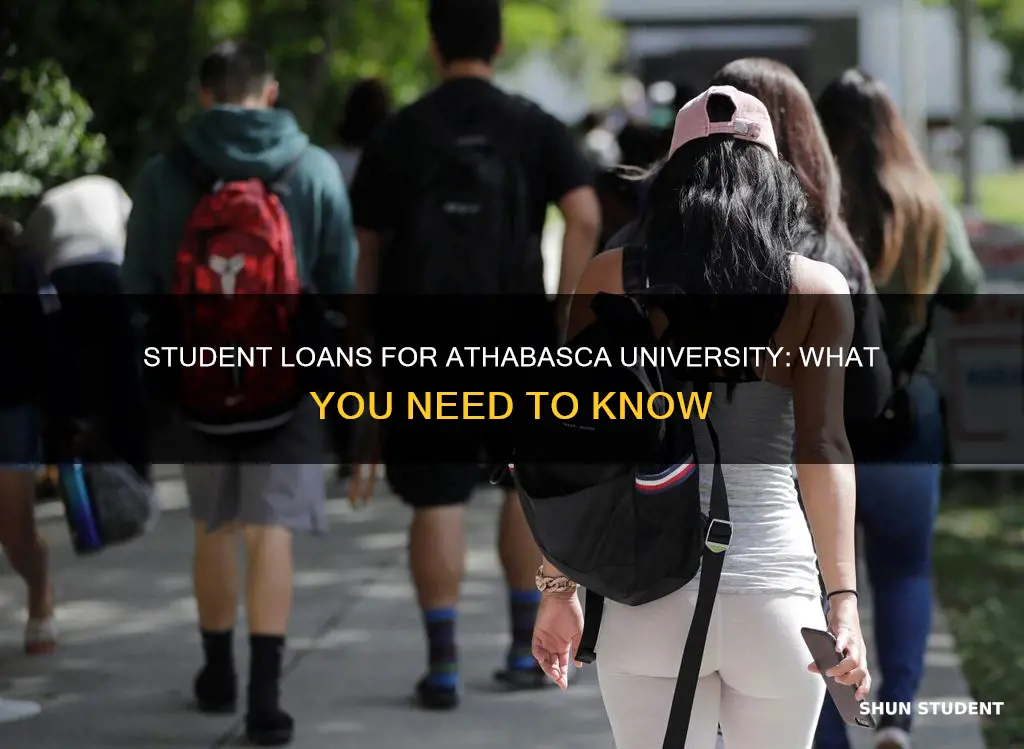 can you get student loans for athabasca university