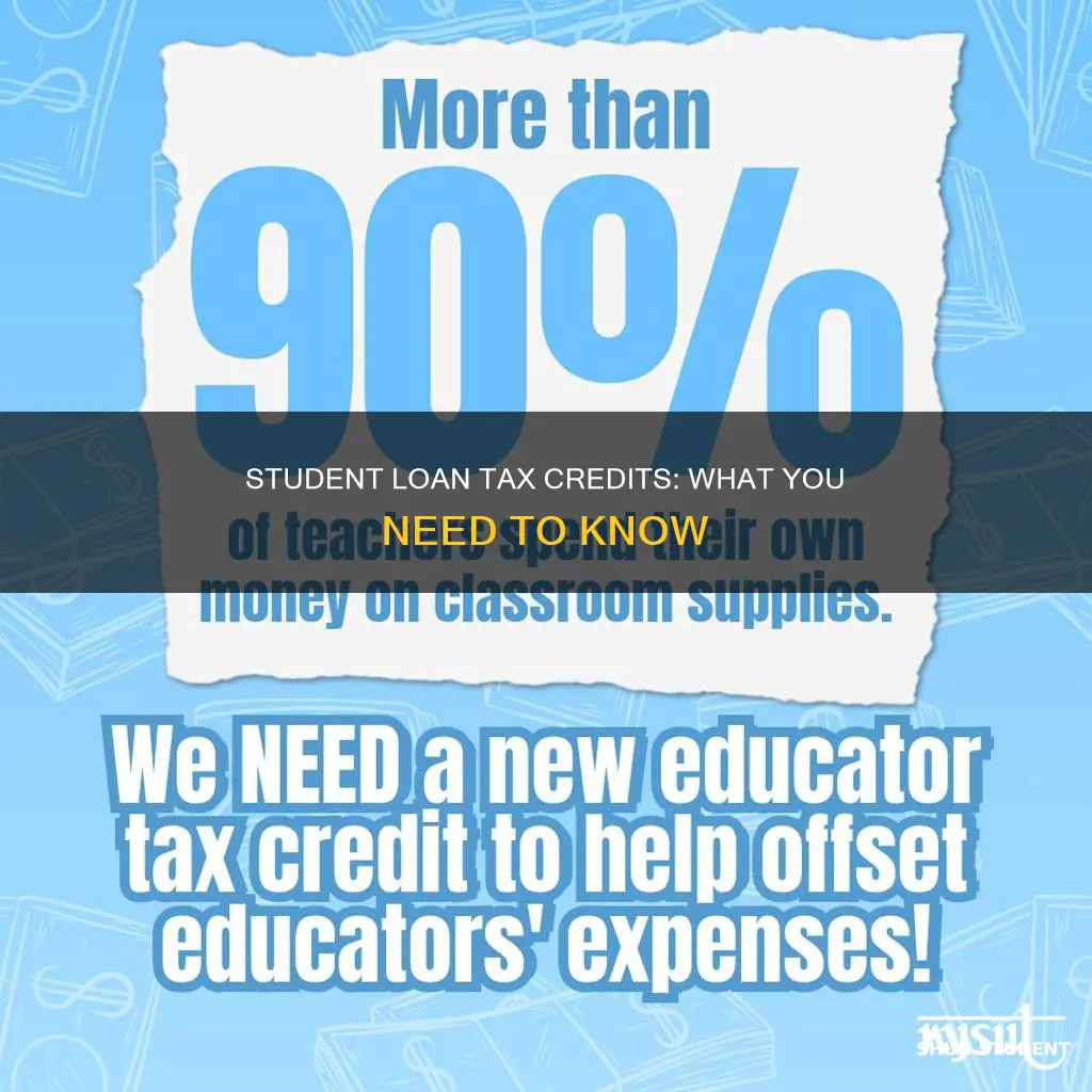 can you get tax credit for paying student loans