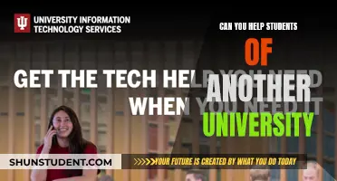 How I Help Students from Other Universities