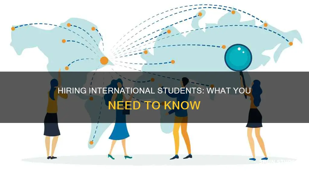 can you hire an international student