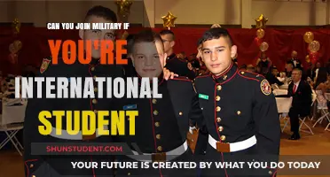 International Students: Military Options and Opportunities