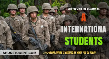 International Students: Join the US Army?