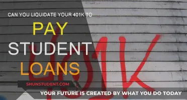 Liquidating 401(k) for Student Loans: Wise or Unwise?
