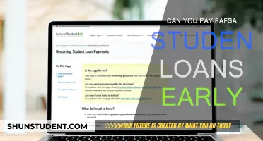 Paying Off Your FAFSA Loans Early: What You Need to Know