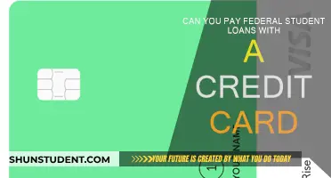 How to Pay Off Federal Student Loans with Credit Cards