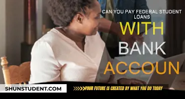 How to Pay Off Federal Student Loans Using Bank Accounts