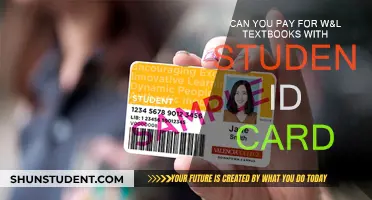 Using Student ID to Pay for Textbooks