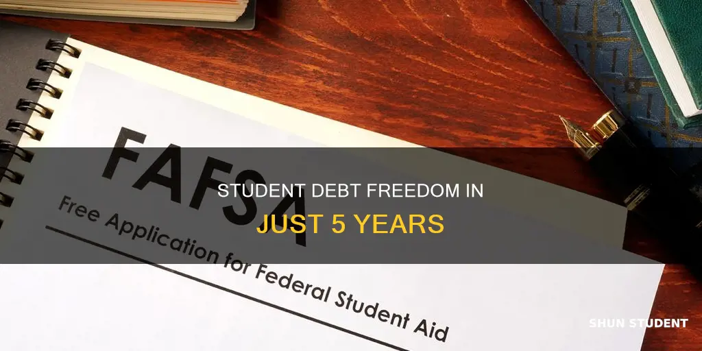 can you pay off student loans in 5 years