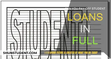 Student Loan Freedom: Paying Off in Full