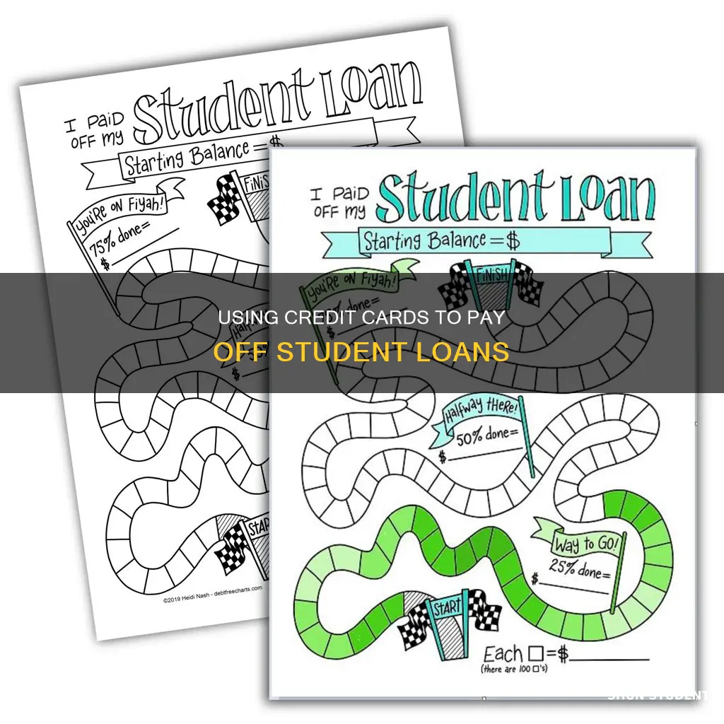 can you pay private student loans with a credit card