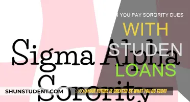 Sorority Dues: Can Student Loans Cover These Costs?