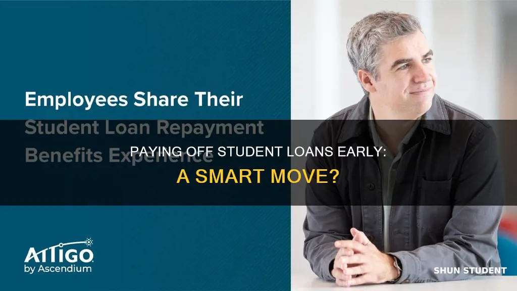 can you pay student loan early