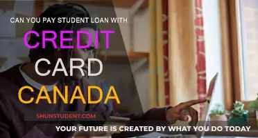 Student Loan Payment Options: Credit Cards in Canada