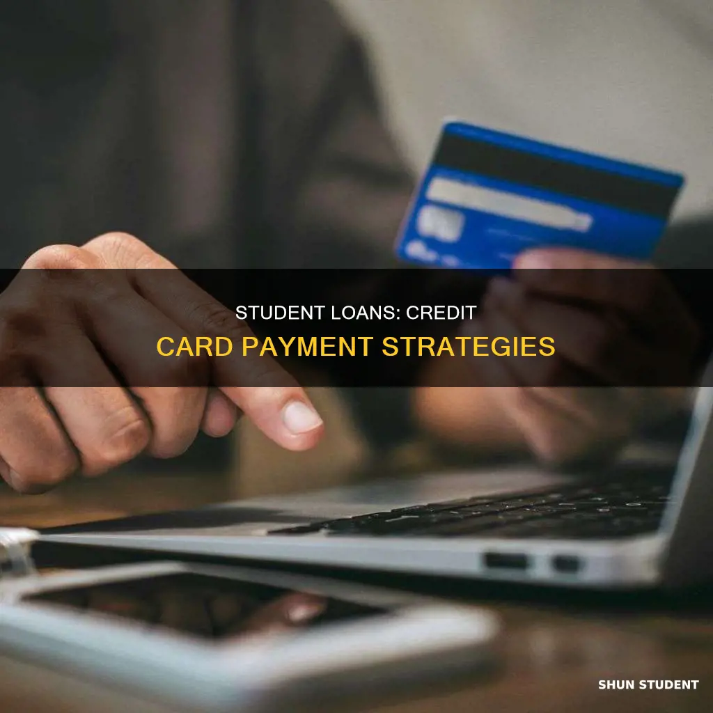 can you pay student loans with credit cars