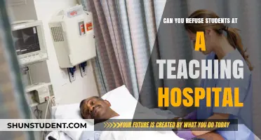 Can Teaching Hospitals Refuse Students? Ethical and Practical Considerations