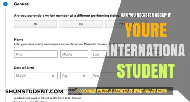 International Students: Registering with ASCAP
