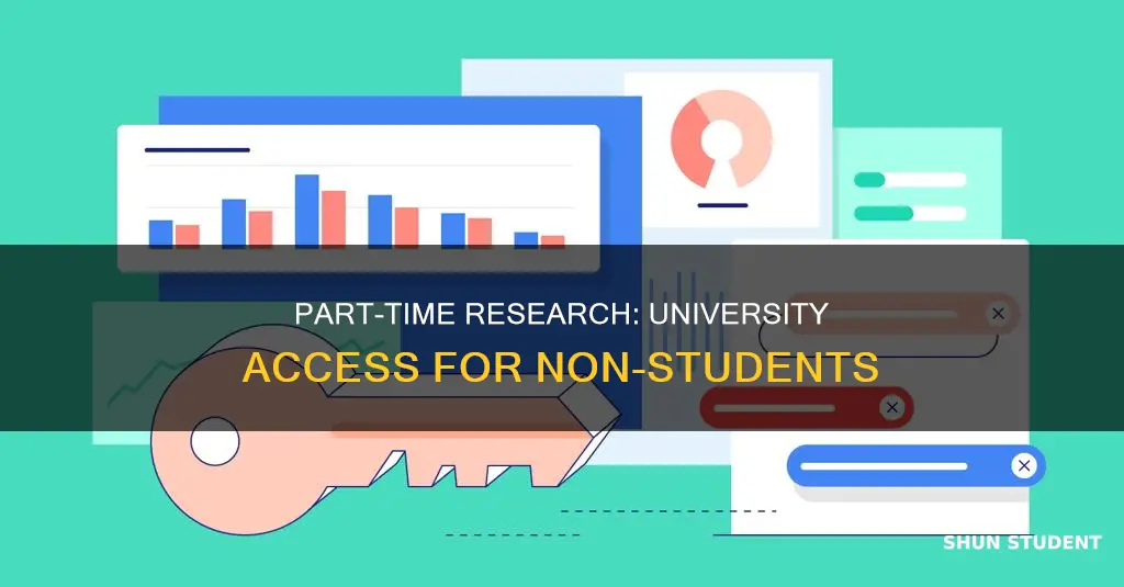 can you research at university part time if not student