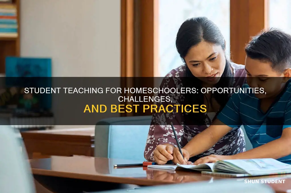 can you student teach a homeschooled child