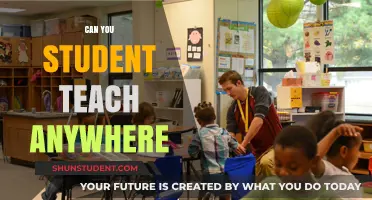 Exploring Student Teaching Opportunities: Can You Teach Anywhere?