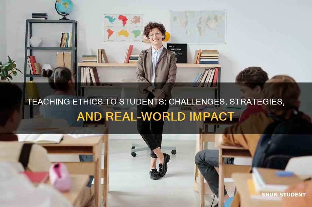 can you teach ethics to students