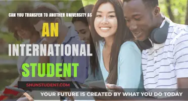 Transferring Universities: Options for International Students