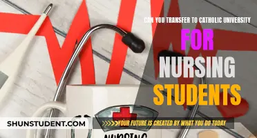 Transferring to a Catholic University: Options for Nursing Students