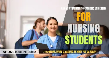 Transferring to a Catholic University: Options for Nursing Students