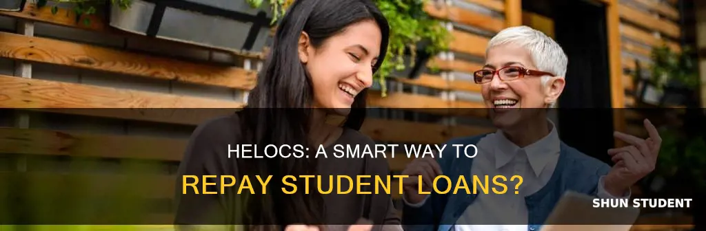 can you use a heloc to pay off student loan