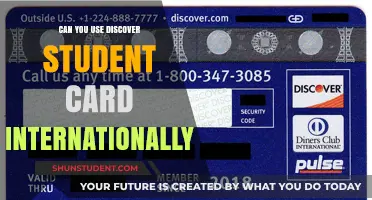 Discover Student Card: International Spending Power?