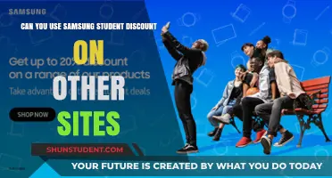 Can Samsung Student Discounts Be Used on Other Websites?