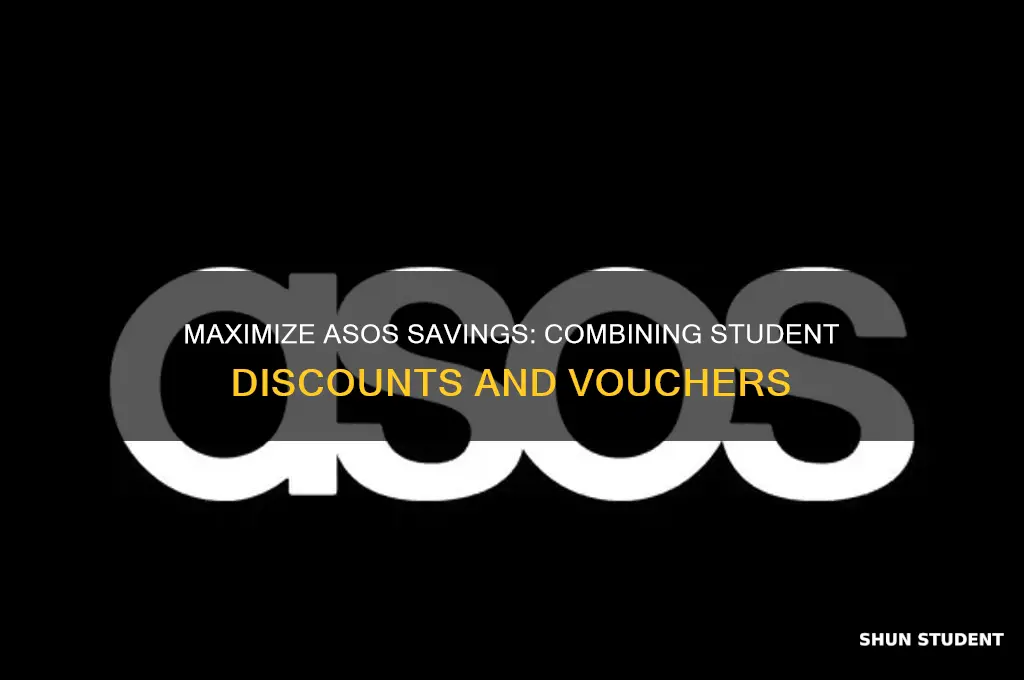can you use student discount and a voucher on asos