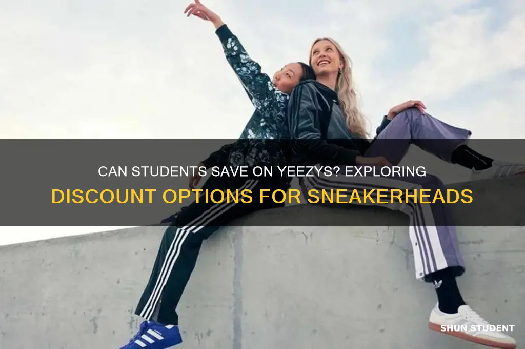 can you use student discount on yeezys