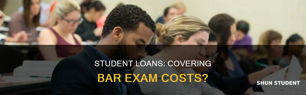 can you use student loans to pay for bar exam