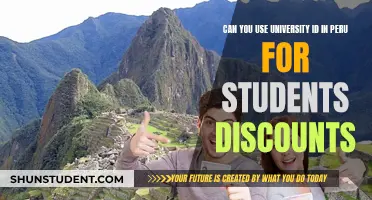 University ID in Peru: Student Discounts?