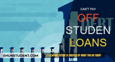 Student Loan Debt: What If You Can't Repay?