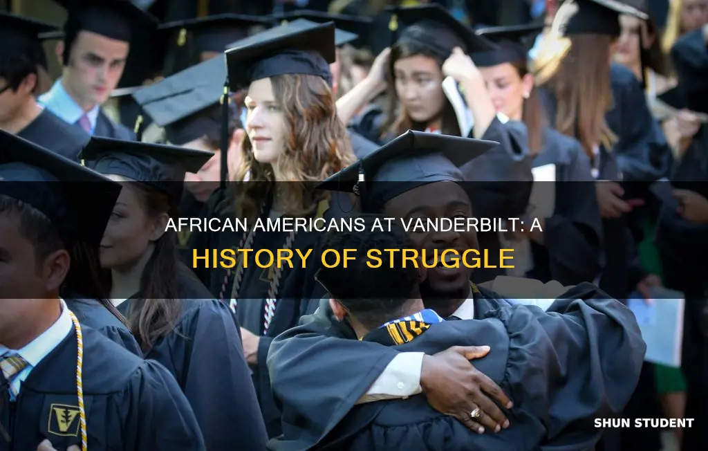 could african american students attend in vanderbilt university